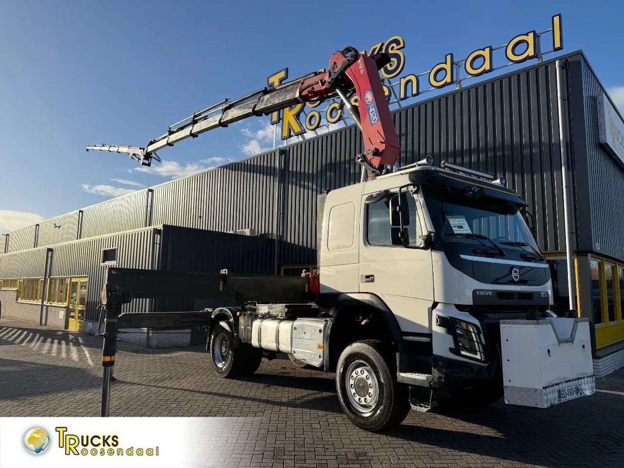 Volvo FMX 500 + 4x4 + HMF 4020 5x + JIB 4x 30 METER + REMOTE, Automaat, Euro 6, Overige kleuren, Bedrijf