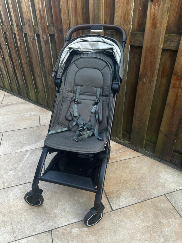 Joolz Aer Buggy - Groen/Grijs, Ophalen of Verzenden, Gebruikt, Overige merken, Verstelbare rugleuning