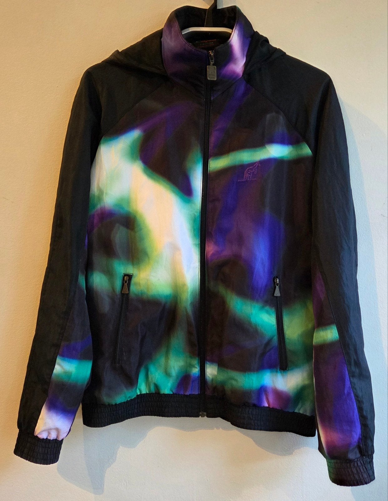 Australian jasje met capuchon, Kleding | Heren, Sportkleding, Zo goed als nieuw, Algemeen, Maat 48/50 (M), Zwart, Ophalen of Verzenden
