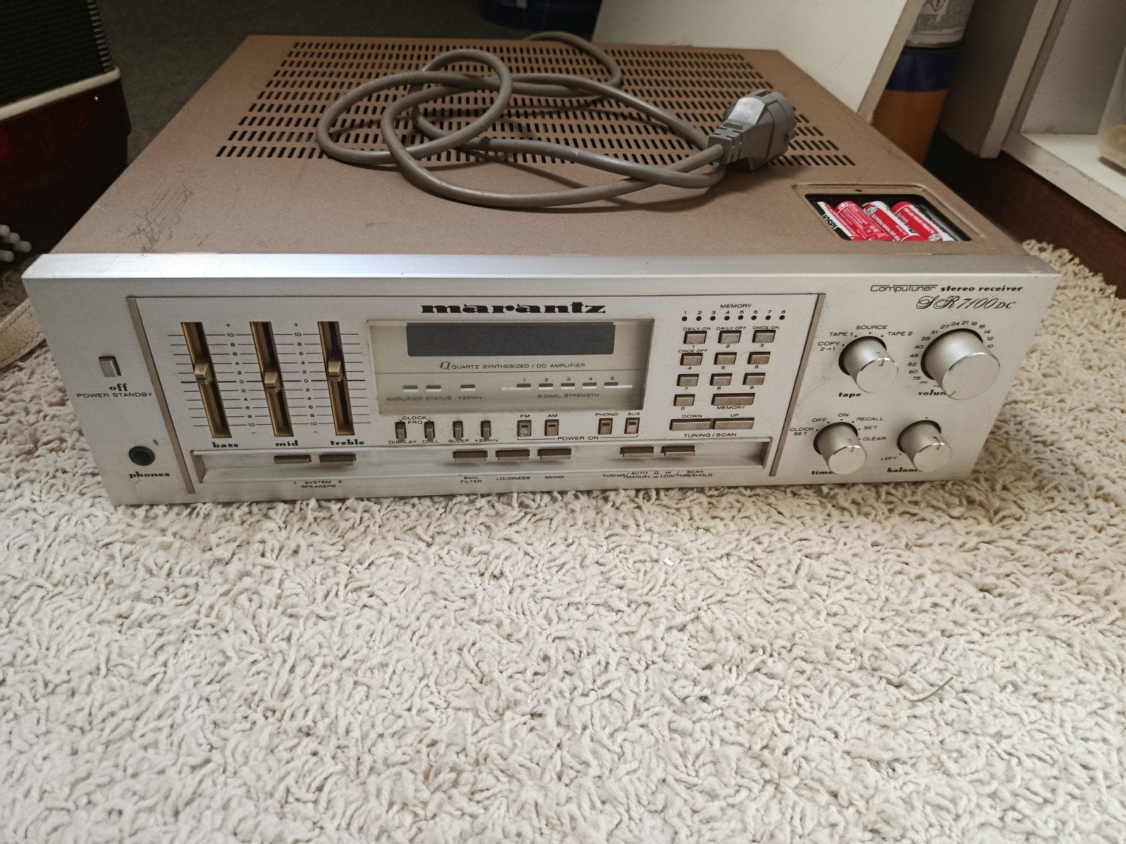 Marantz SR-7100 DC receiver vintage / zeldzaam, Audio, Tv en Foto, Stereo-sets, Ophalen of Verzenden, Overige merken