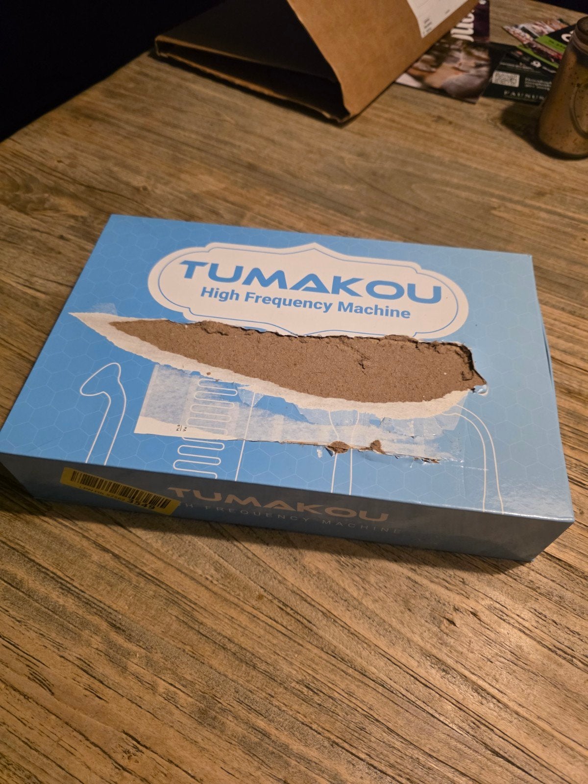 TUMAKOU Hoogfrequentie Gezichtsbehandeling Apparaat, Ophalen of Verzenden, Zo goed als nieuw, Gehele gezicht, Verzorging