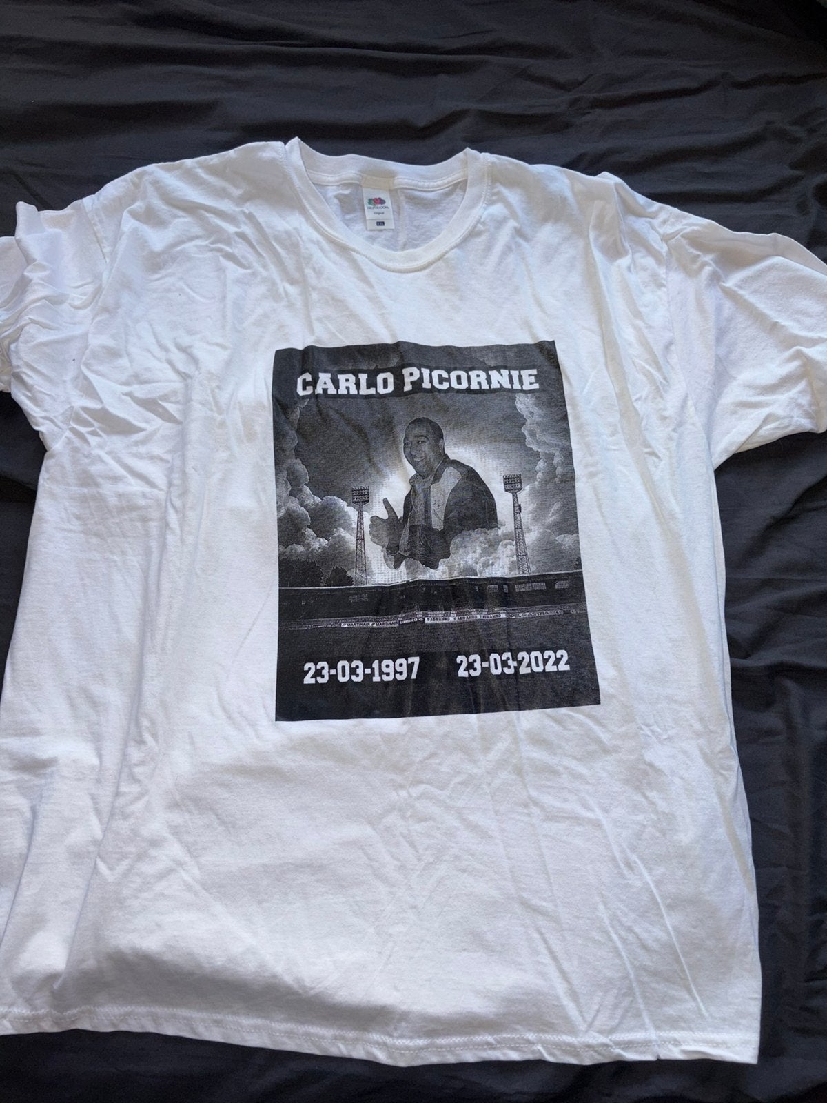 Carlo Picornie shirt Ajax - XXL, Wit, Maat 46/48 (XL) of groter, Nieuw, Ophalen of Verzenden