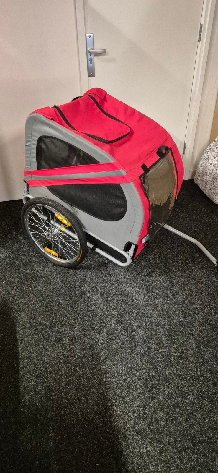 Fietskar / Bagagewagen tot 40 kg - Zo goed als nieuw, Ophalen of Verzenden, Zo goed als nieuw, Bagagekar, 20 tot 40 kg
