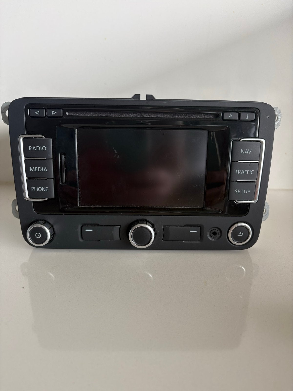 Originele Volkswagen Golf 6 RNS310 Autoradio Navigatie, Ophalen, Gebruikt