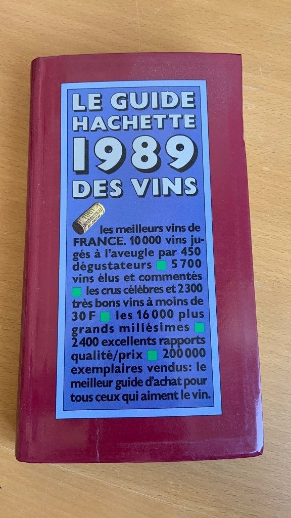 Le guide hachette 1989 des vins, Ophalen of Verzenden