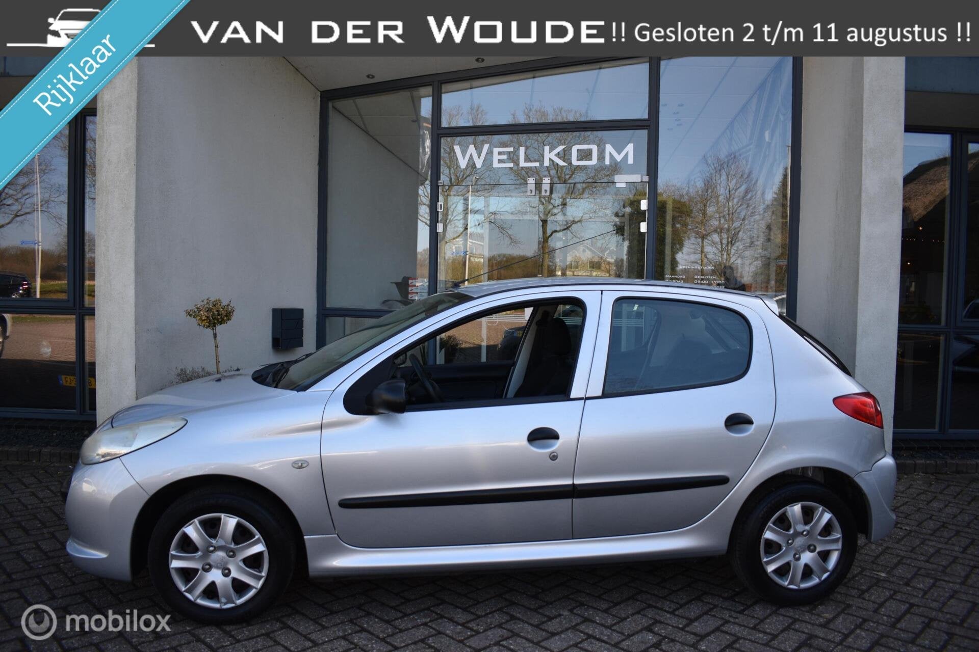 Peugeot 206 + 1.1 XR 5DRS, Airco|Elekt,pakket|11-06-2027 APK, Auto's, Voorwielaandrijving, Stof, 4 cilinders, 60 pk