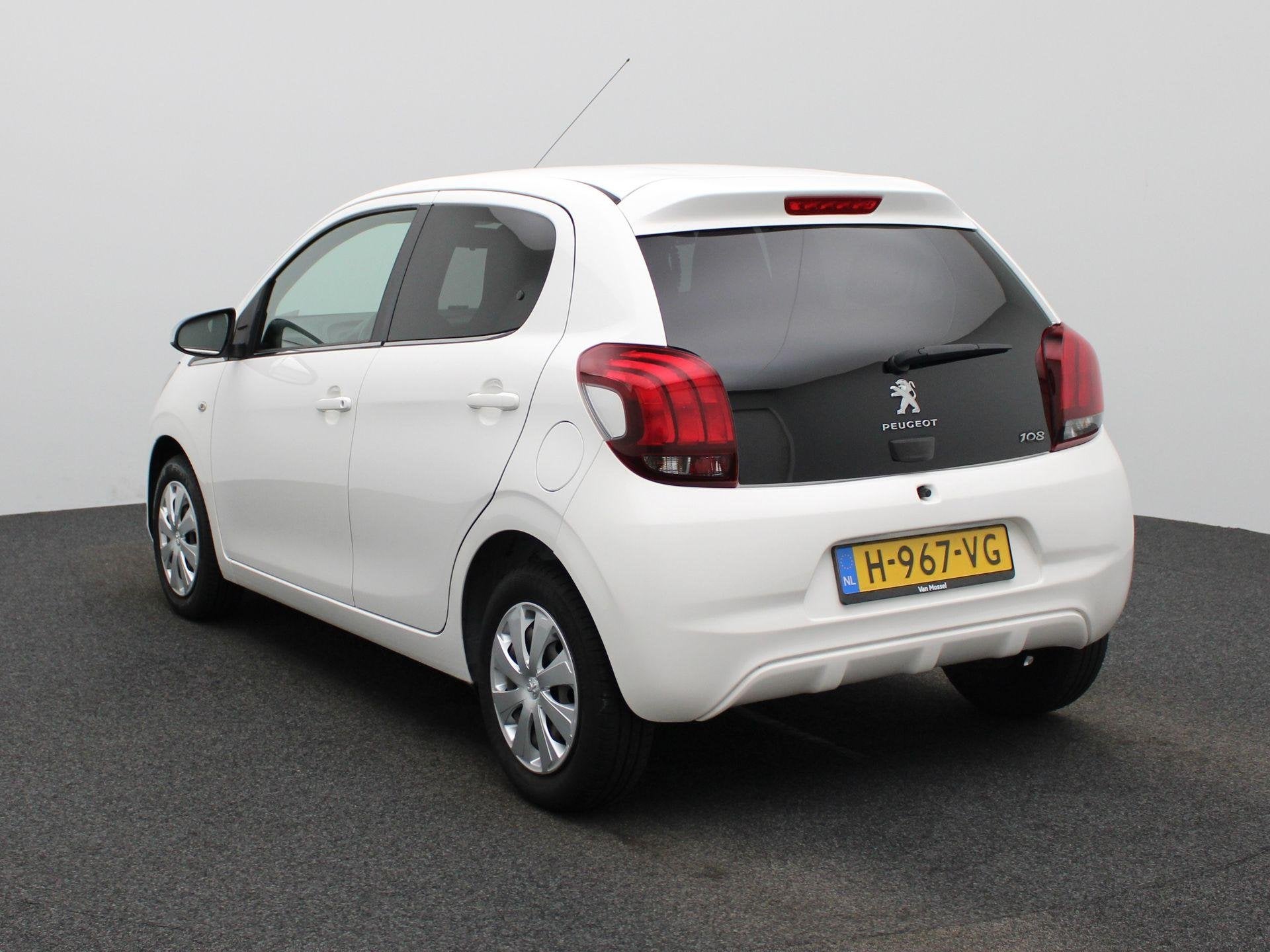 Peugeot 108 1.0 e-VTi Active | Airco | Bluetooth | Bi-xenon, Voorwielaandrijving, 12 maanden, Stof, Gebruikt