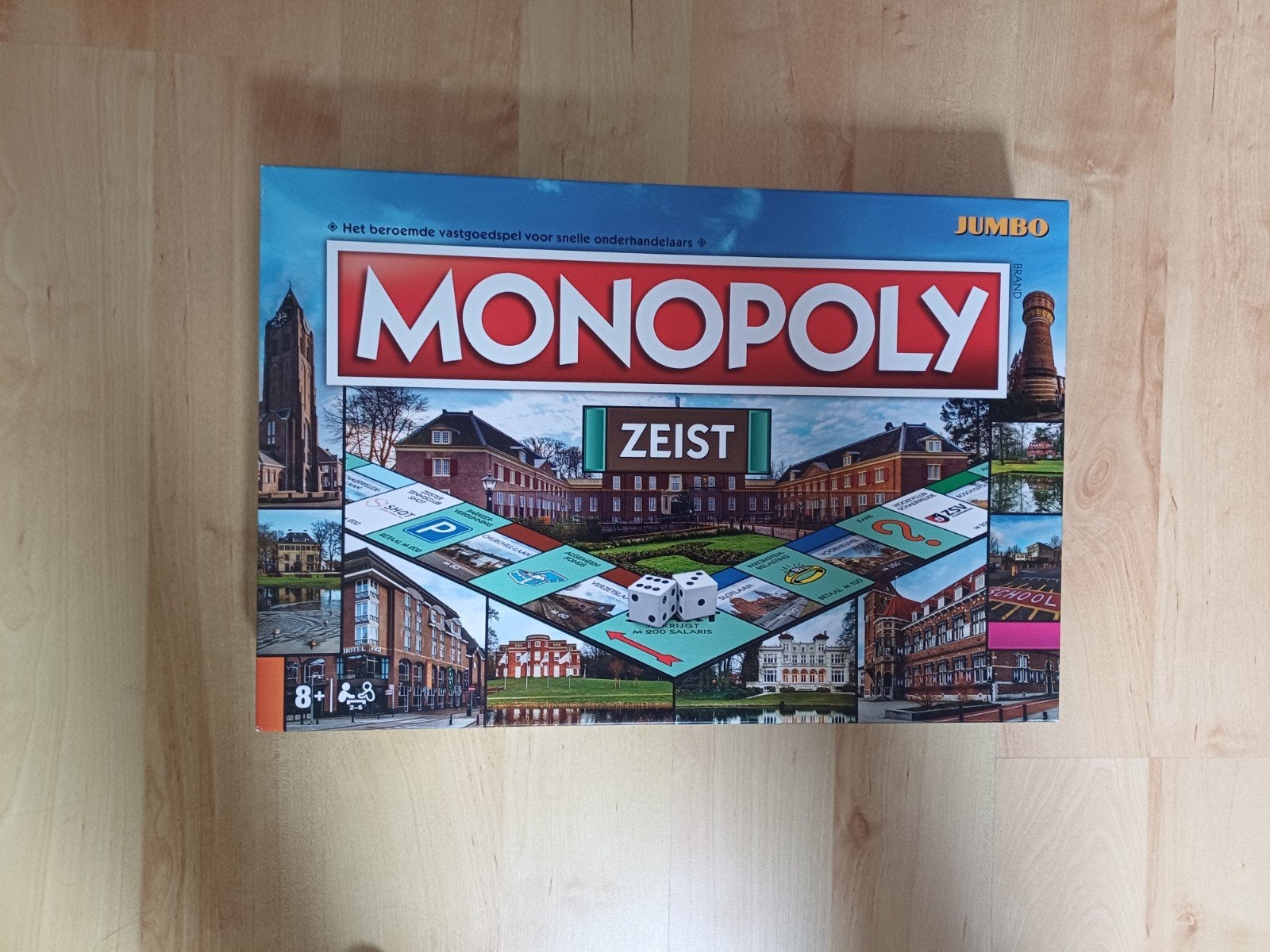 Monopoly Zeist - Het beroemde vastgoedspel, Vijf spelers of meer, Ophalen of Verzenden, Gebruikt, Jumbo