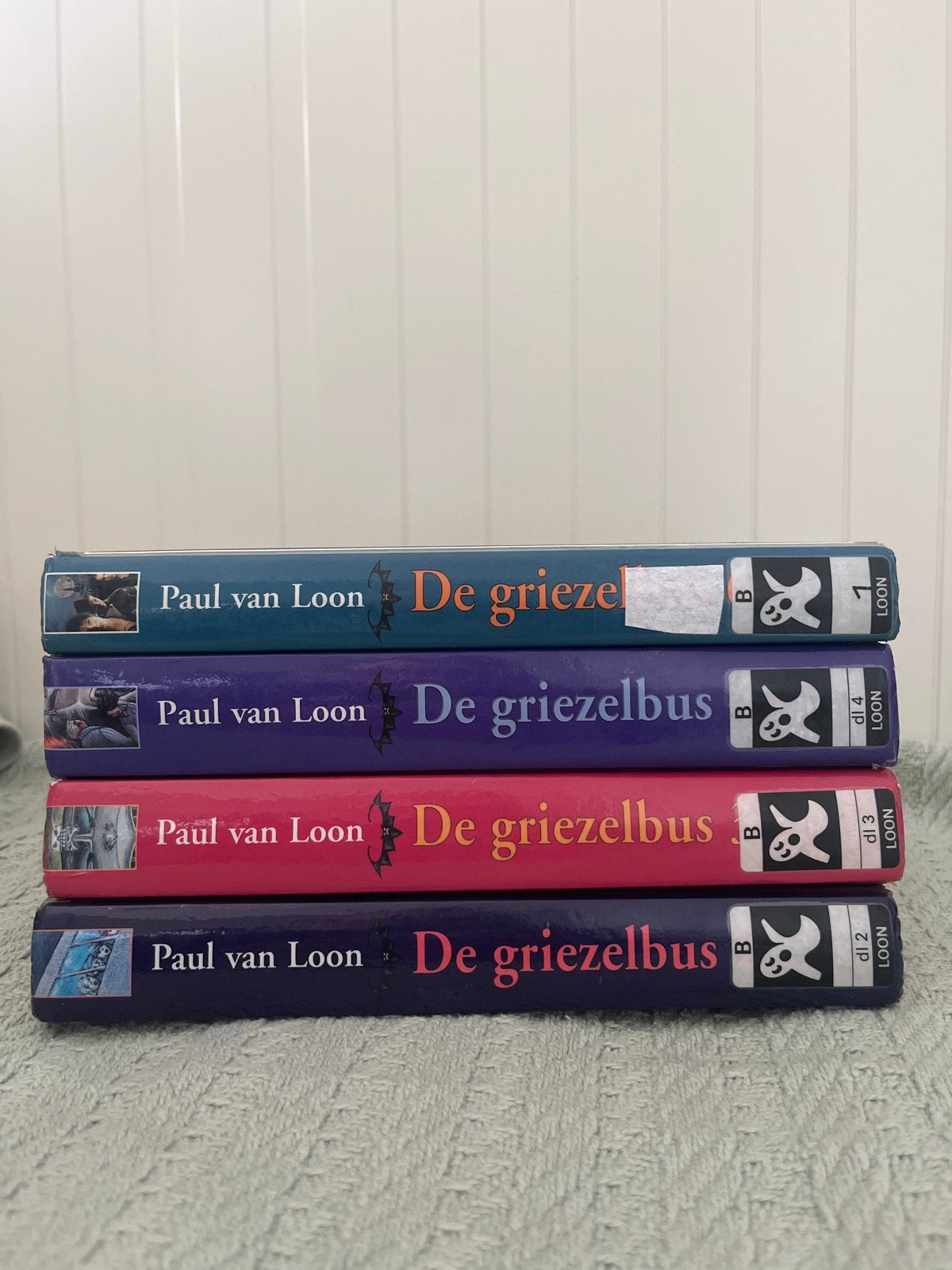 De Griezelbus - Paul van Loon (deel 2, 3, 4, 6), Ophalen, Gelezen, Fictie algemeen