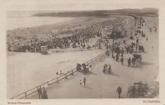 Vlissingen Strand Panorama, Verzenden, Voor 1920, Ongelopen, Zeeland