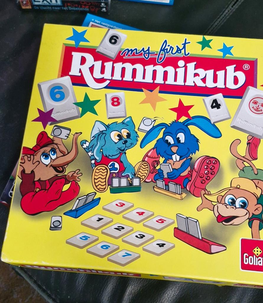 My First Rummikub - Kinderspel van Goliath, Drie of vier spelers, Ophalen of Verzenden, Nieuw, Goliath