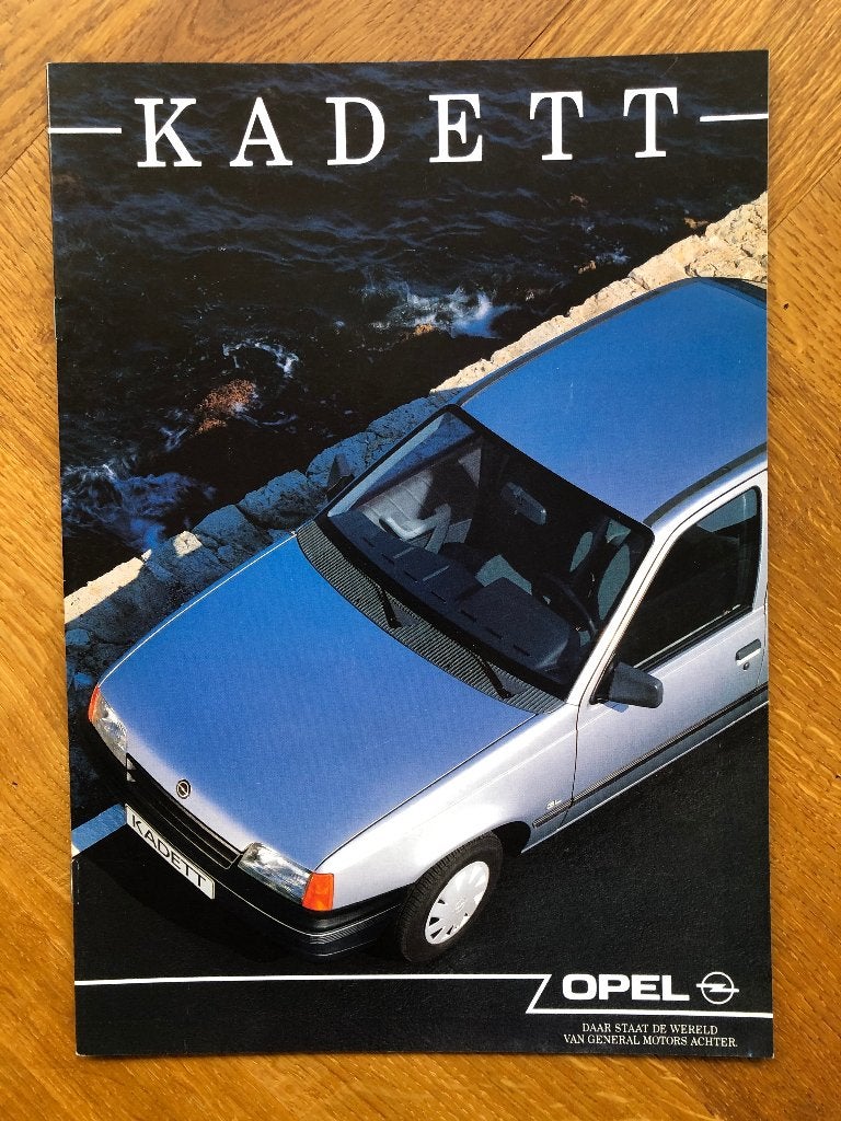 Opel Kadett folder 1988, Opel, Verzenden, Nieuw, Opel