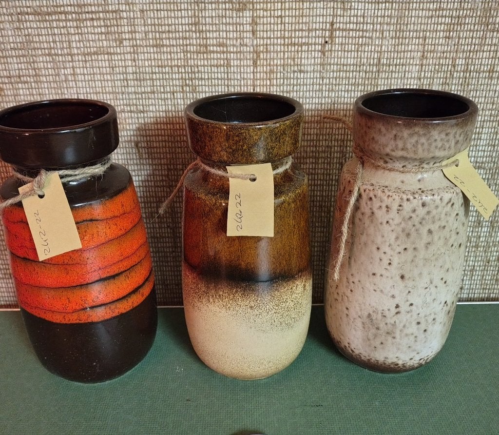 set van 3 vazen van Scheurich Keramik 242-22, Ophalen of Verzenden