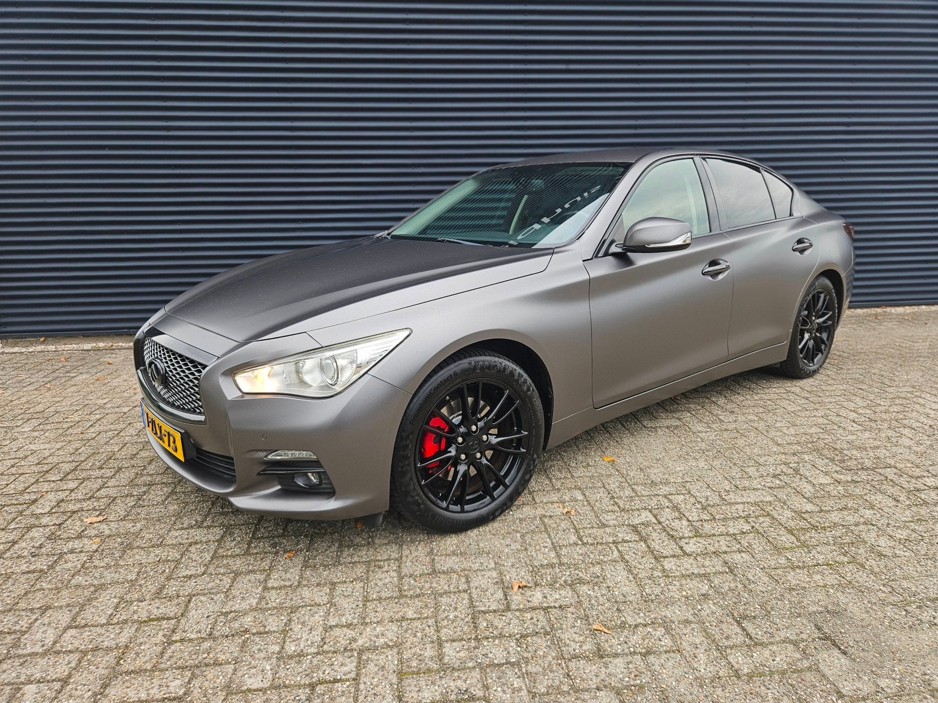 Infiniti Q50 - 220d OM651 | AUT | 2015 | LEDER | NAV | EXBPM, Achterwielaandrijving, Gebruikt, Zwart, Diesel