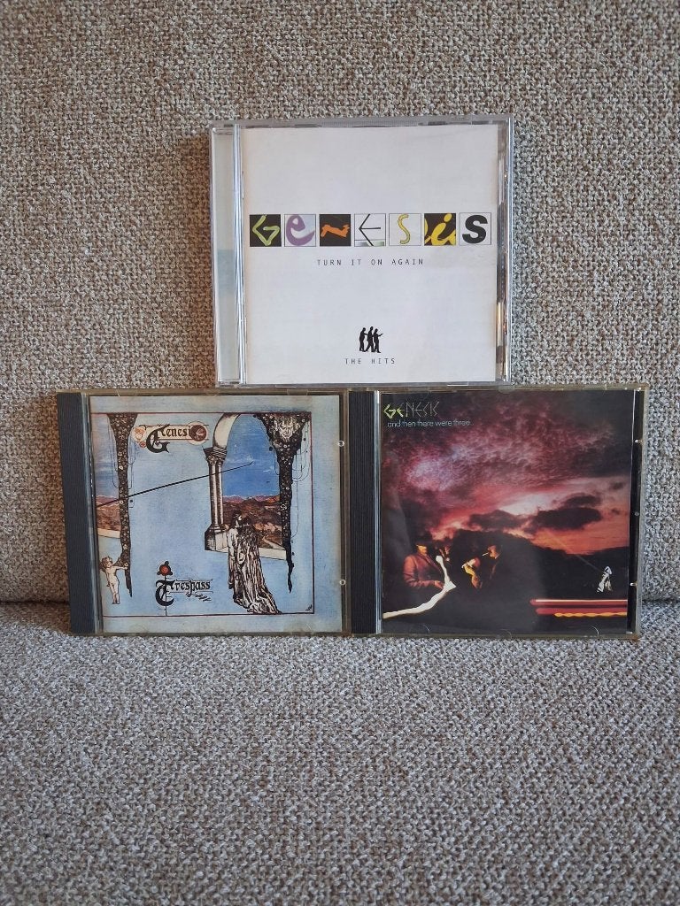 Genesis - 3 cd's, Cd's en Dvd's, Cd's | Rock, Inclusief doosje, Gebruikt, Ophalen of Verzenden, Poprock