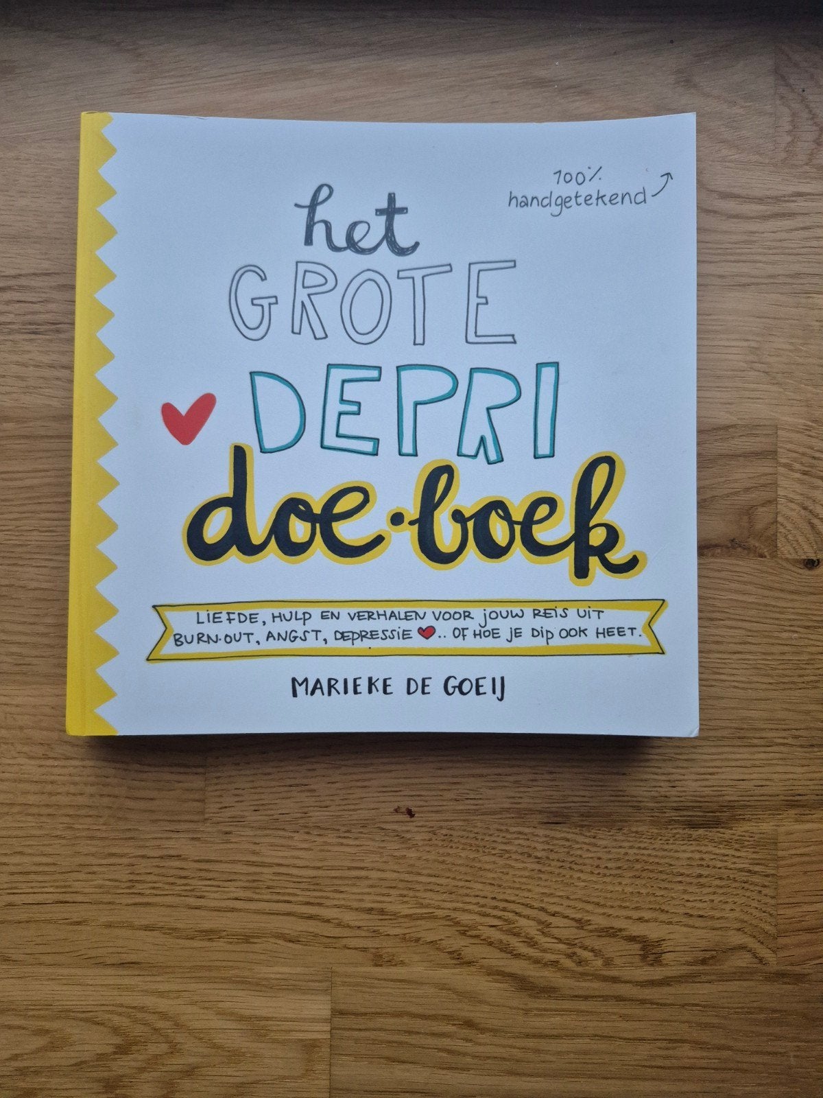 Het Grote Depri Doe-boek - Marieke de Goeij, Ophalen of Verzenden, Zo goed als nieuw, Marieke de Goeij