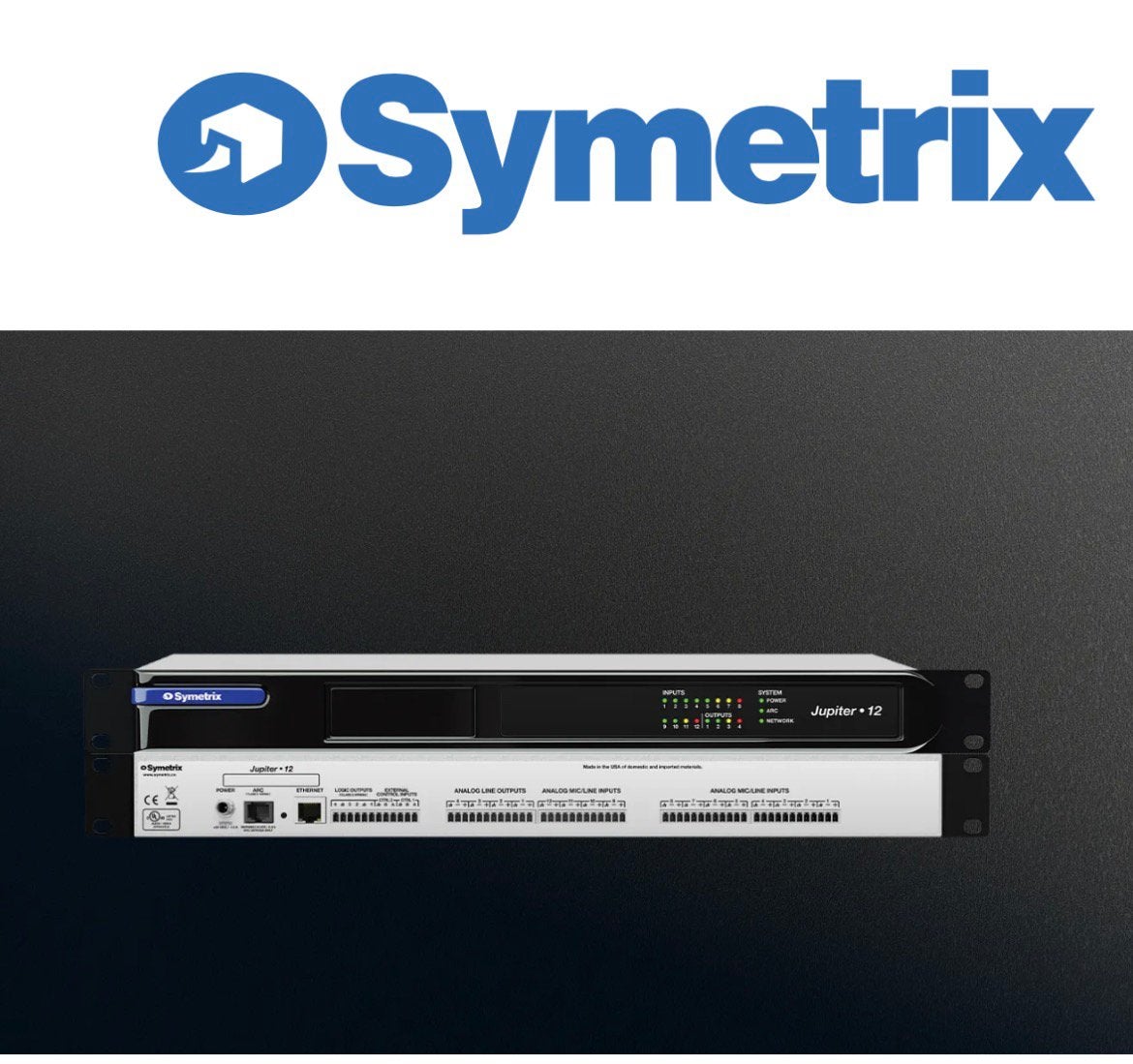 Symetrix Jupiter 12 digitale rackmixer, Ophalen of Verzenden, Zo goed als nieuw