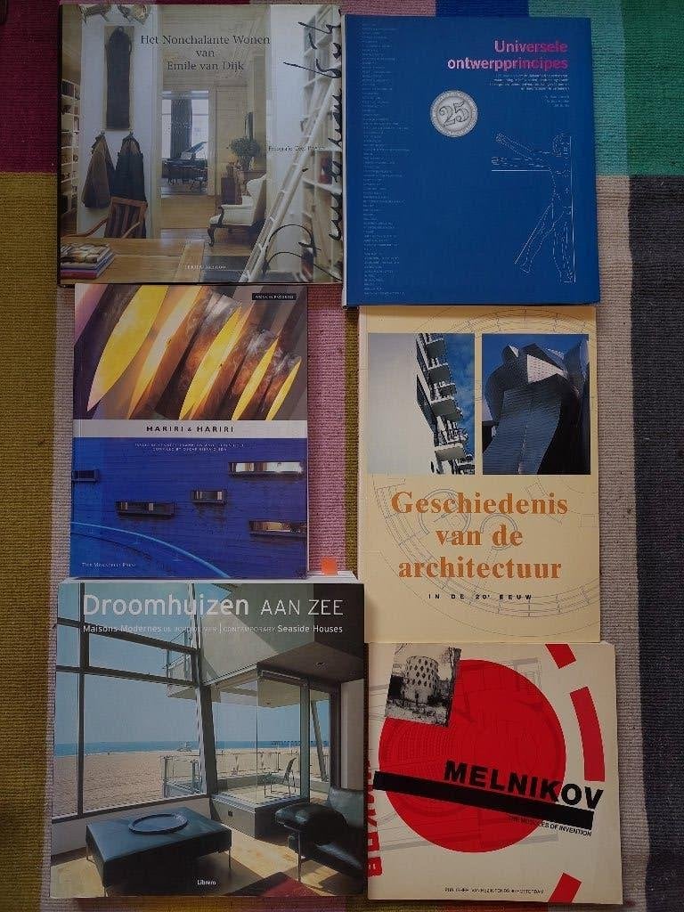 Architectuurboeken, designboeken, Ophalen, Zo goed als nieuw, Architectuur algemeen, Diverse auteurs
