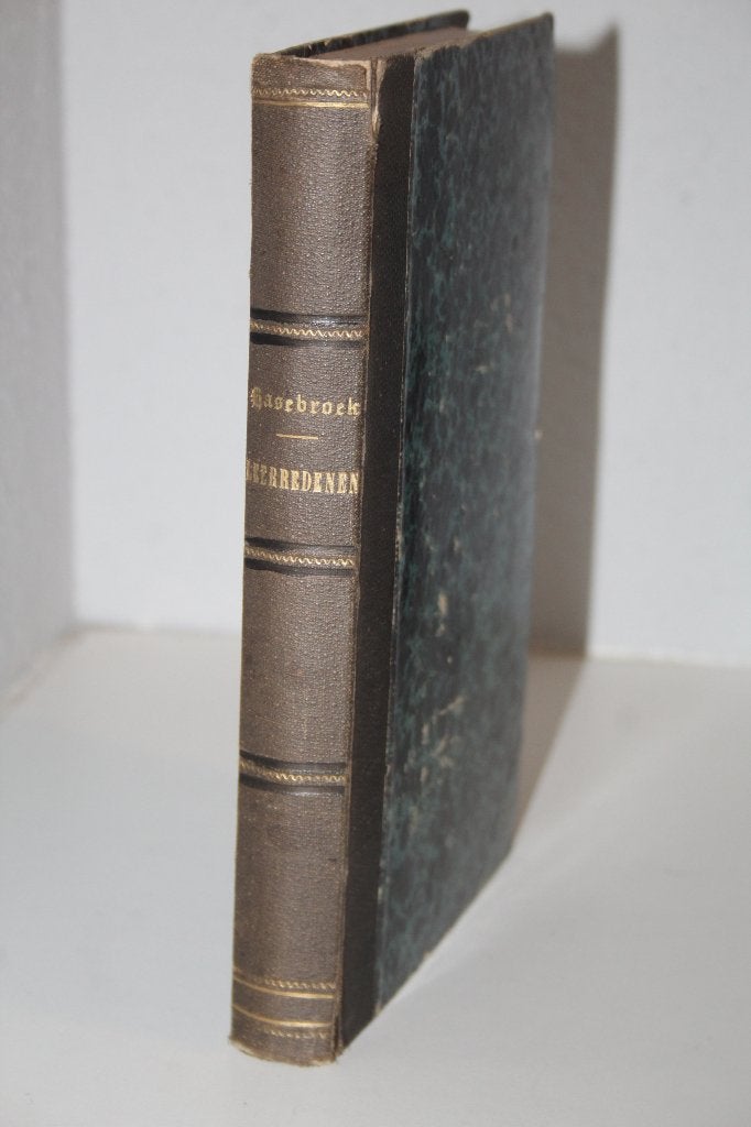 (1846) Leerredenen, door J.P. Hasebroek, predikant te Breda, Ophalen of Verzenden, Gelezen, Christendom | Protestants