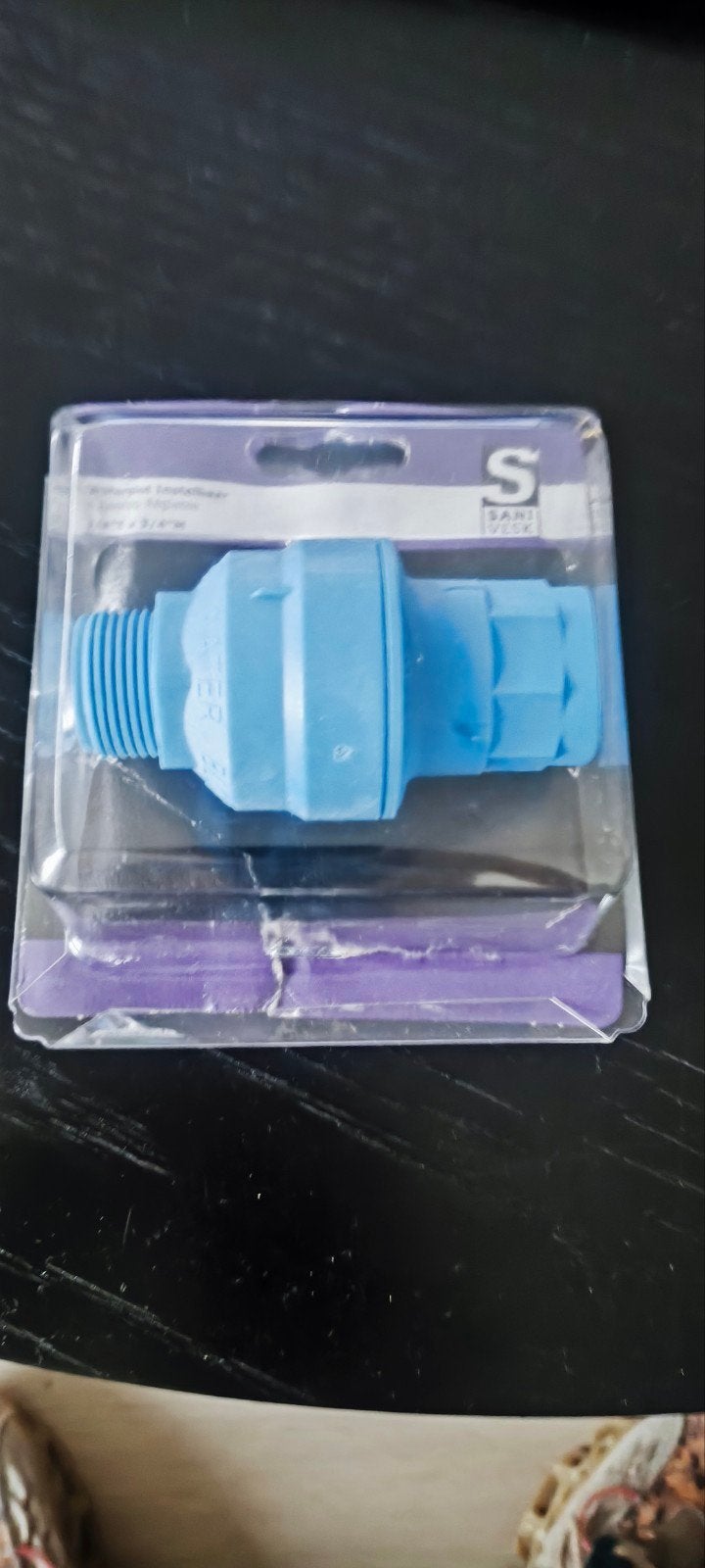 Nieuwe Sani-Vesk terugslagklep 3/4 inch PVC blauw, Pvc, Overige typen, Nieuw, Minder dan 2 meter