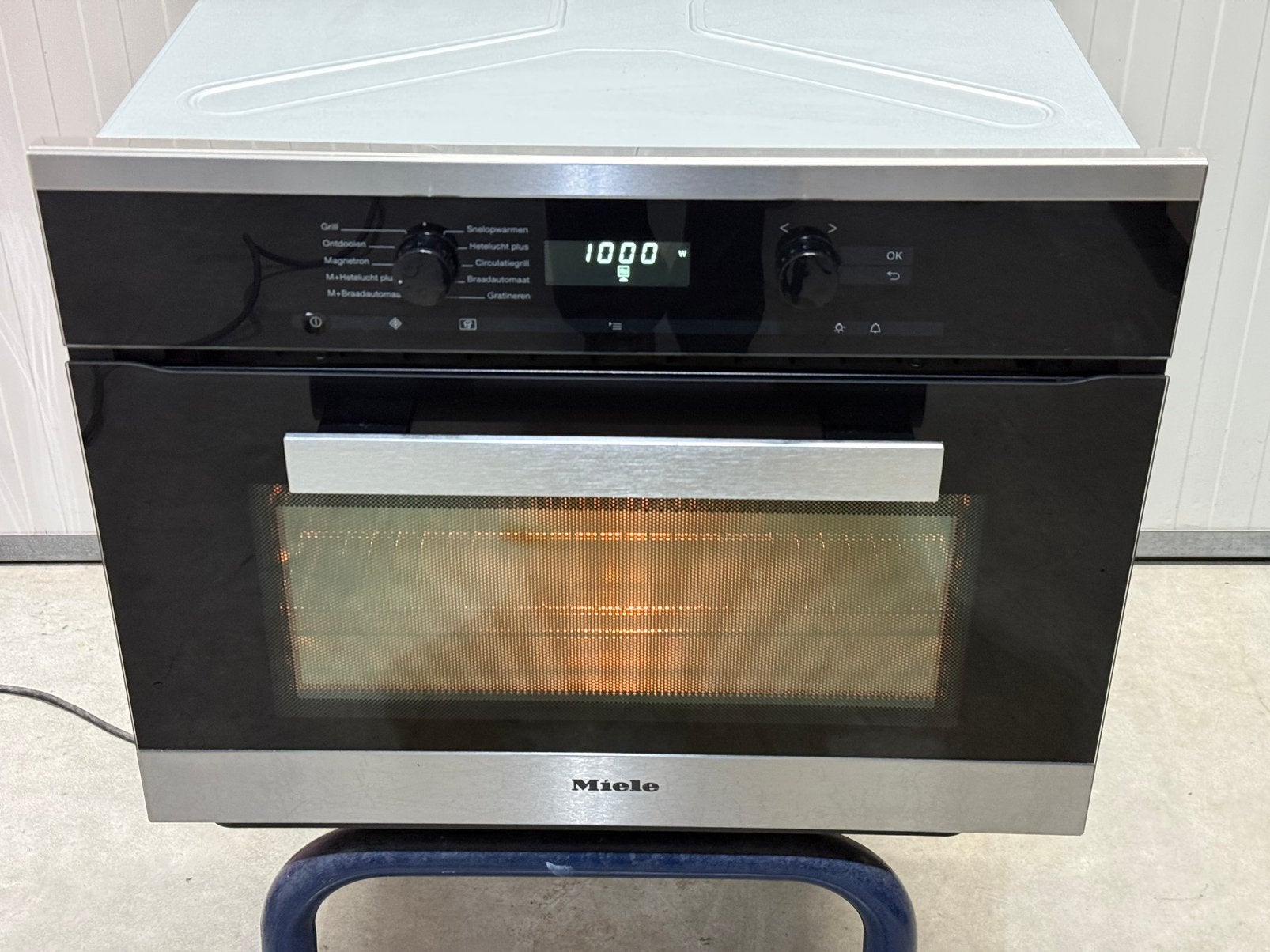 Miele H 6200BM combimagnetron, Witgoed en Apparatuur, Bella, Ophalen of Verzenden, Zo goed als nieuw, Inbouw
