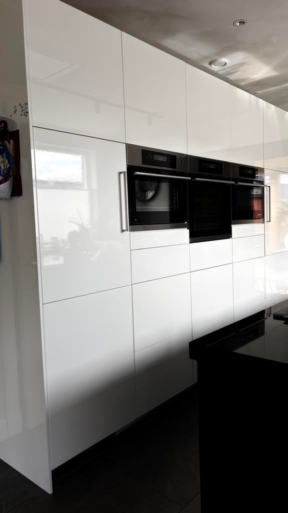 Keukenfrontjes IKEA Ringhult hoogglans wit, Huis en Inrichting, Ophalen, Gebruikt, Wit, 50 tot 100 cm
