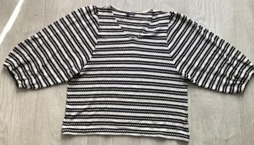 Gestreepte trui maat 44 van Norah, Zwart, Maat 46/48 (XL) of groter, Ophalen of Verzenden, Zo goed als nieuw
