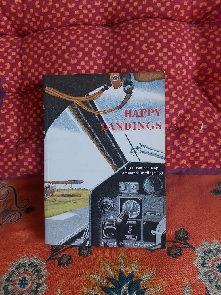 Happy Landings - Van der Kop., Ophalen of Verzenden, Zo goed als nieuw, Vliegtuig