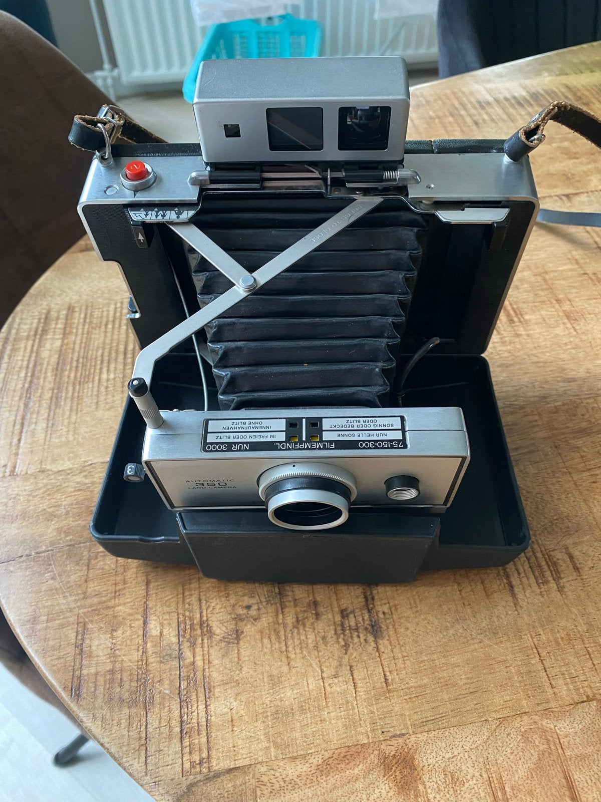 Vintage Polaroid Automatic 350 Land Camera - Goede Staat, Ophalen of Verzenden, Gebruikt, Polaroid