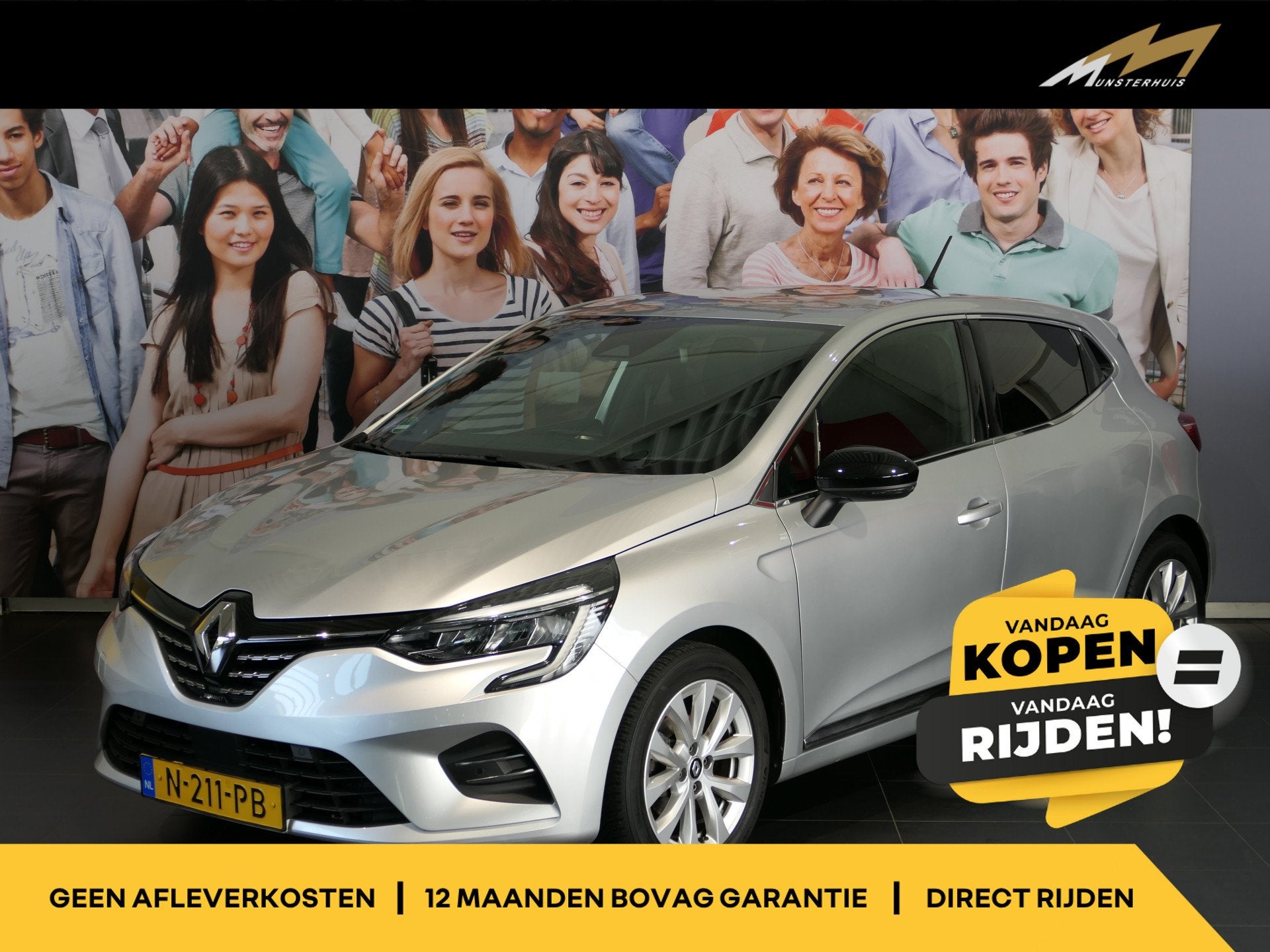 Renault Clio 1.0 TCe Intens | Occasion Lease vanaf €434 p/