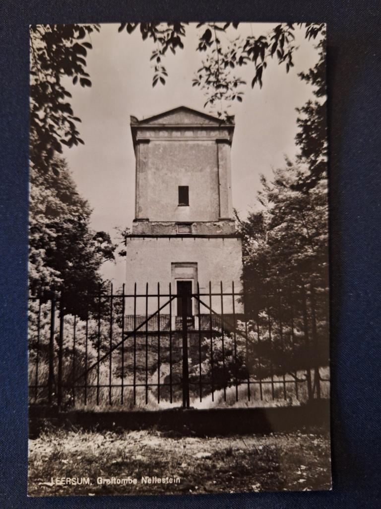 Fotokaart Leersum - Graftombe Nellestein - 1967, Ophalen of Verzenden, 1960 tot 1980, Gelopen, Utrecht