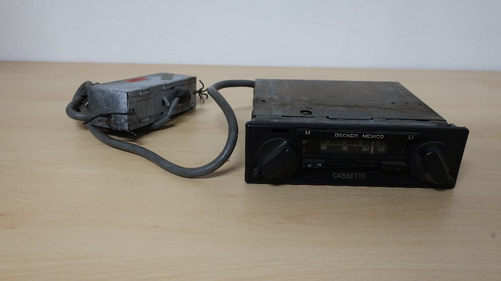Becker Mexico 374 Radio Cassette Speler, Auto diversen, Ophalen, Gebruikt