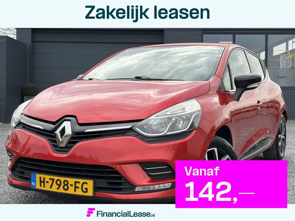 Renault Clio 0.9 TCe Limited 1e Eigenaar,Trekhaak,Airco,Crui, Voorwielaandrijving, 898 cc, Stof, Gebruikt