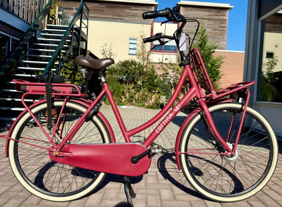 CORTINA E-U4 Transport Dames Raspberry Matt 57cm, Ophalen, Gebruikt, -, -