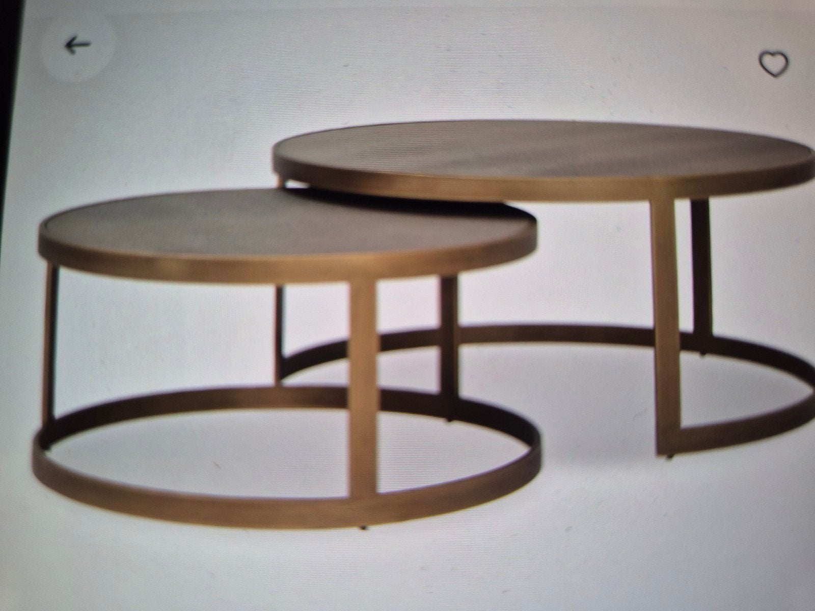 Richmond LUX aanbieding Salontafel BLOOMVILLE GLASPLAAT, Ophalen, 100 tot 150 cm, Nieuw, 50 tot 100 cm
