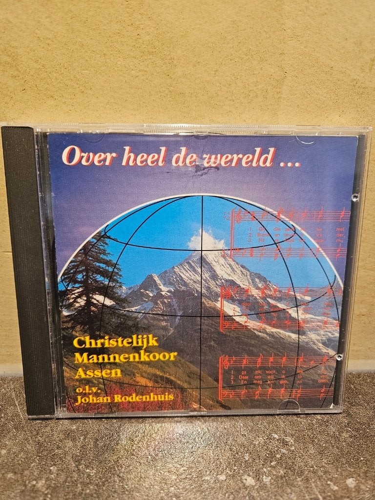 Cd Christelijk Mannenkoor Over heel de wereld., Ophalen of Verzenden, Zo goed als nieuw, Gospel