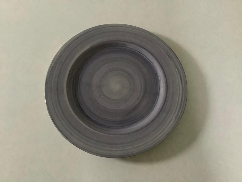 4x Zeller Keramik borden, diameter 33 cm, Gebruikt, Keramiek, Ophalen of Verzenden, Bord(en)