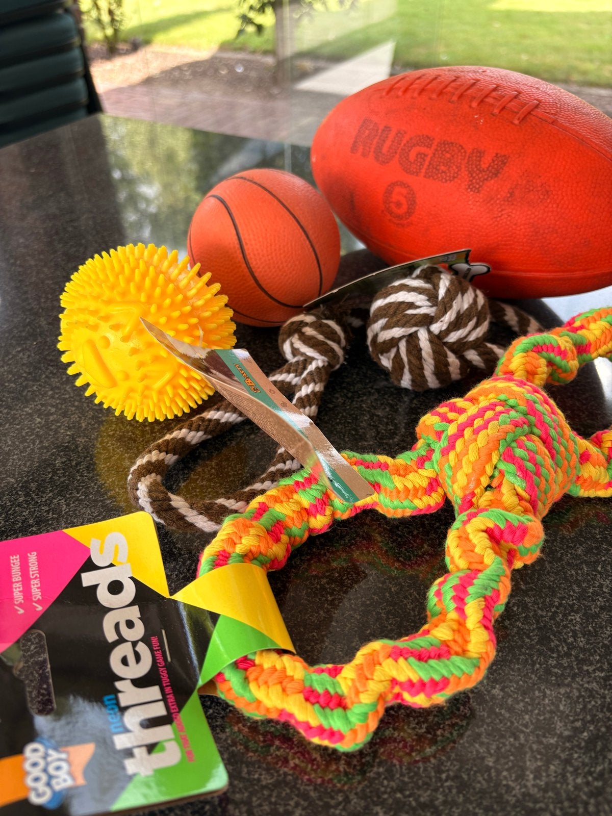 Hondenspeelgoed (5 st. 4 nog nieuw), Dieren en Toebehoren, Honden-accessoires, Ophalen of Verzenden