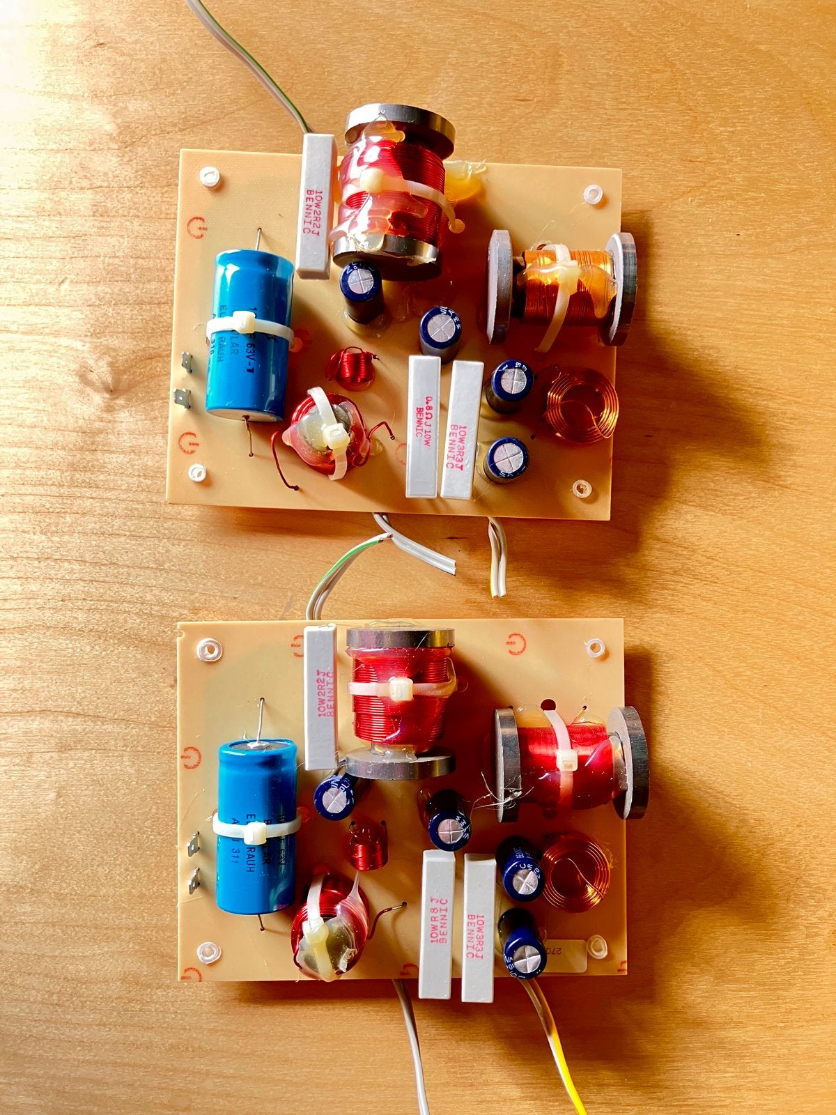 Set van 2 Pass. Wisselfilters Luidspreker Crossover Paar, Ophalen of Verzenden, Gebruikt