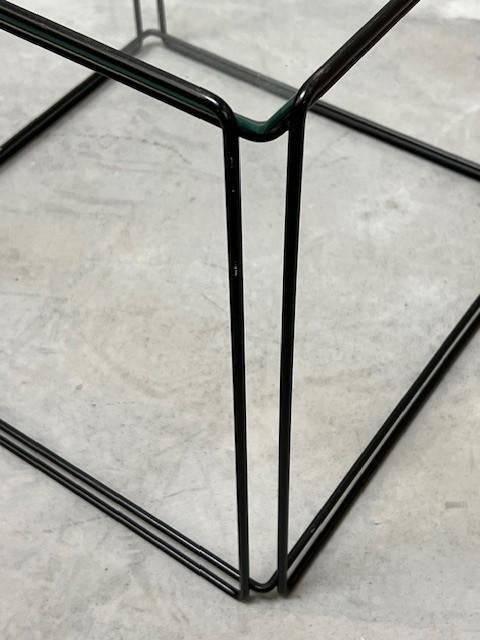 Maz Sauze bijzettafel Isocele vintage design tafel zwart, Huis en Inrichting, Tafels | Bijzettafels, Ophalen, Minder dan 45 cm