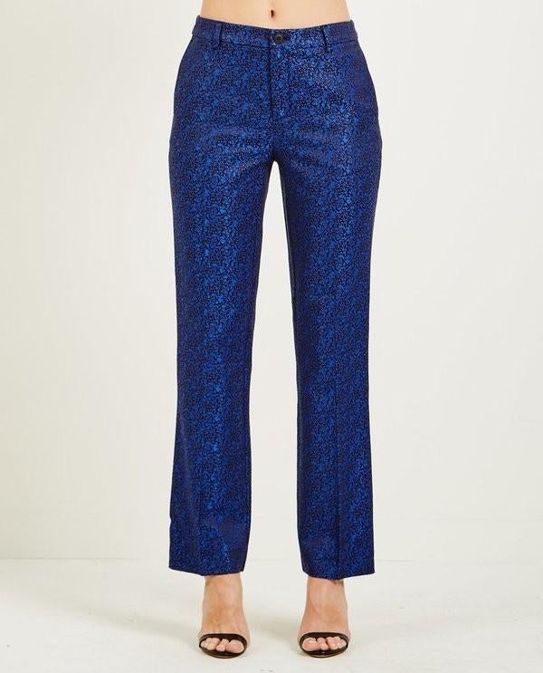 Just Female Broek Blauw Zwart S, Kleding | Dames, Blauw, Ophalen of Verzenden, Zo goed als nieuw, Just female