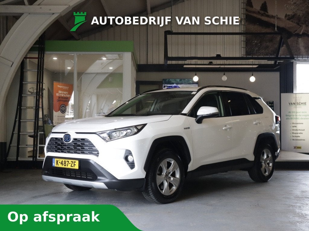 Toyota RAV4 2.5 Hybrid AWD Active 1e-Eig. & Dealer-Onderh BO, 12 maanden, Gebruikt, 4 cilinders, 1650 kg