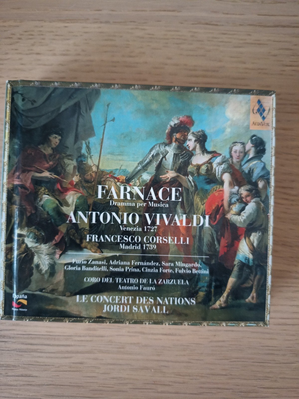 Farnace, Opera Antonio Vivaldi, Cd's en Dvd's, Ophalen of Verzenden, Zo goed als nieuw, Barok, Opera of Operette