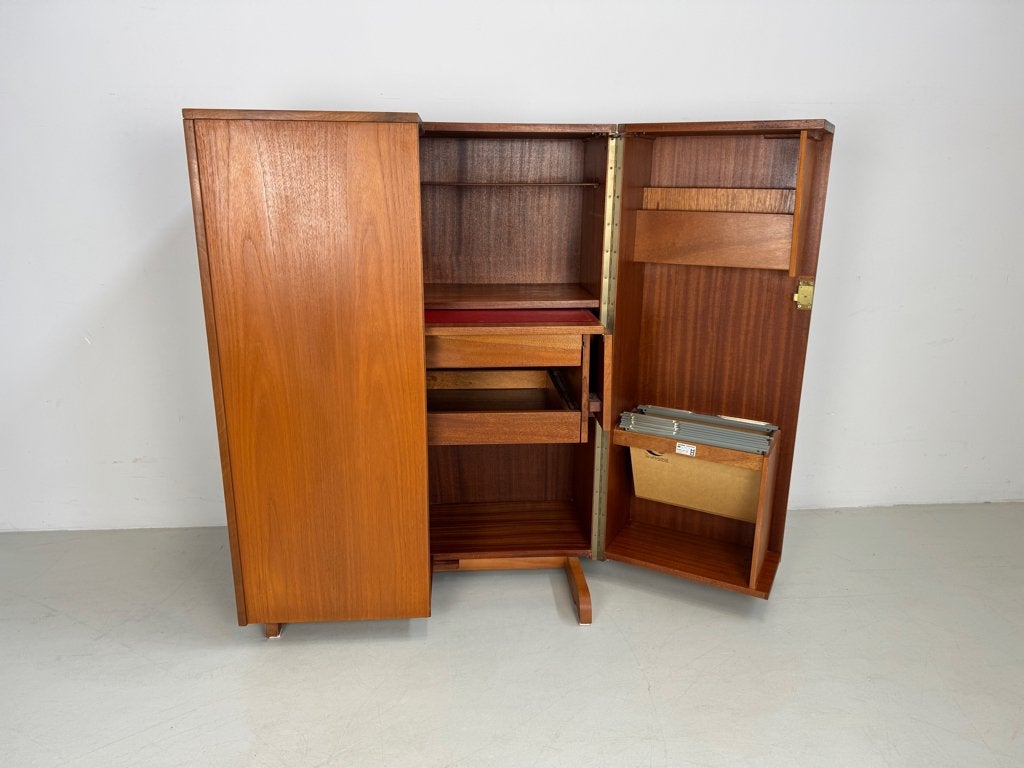 Vintage secretairekast "Desk in a Box", Verzenden, Zo goed als nieuw