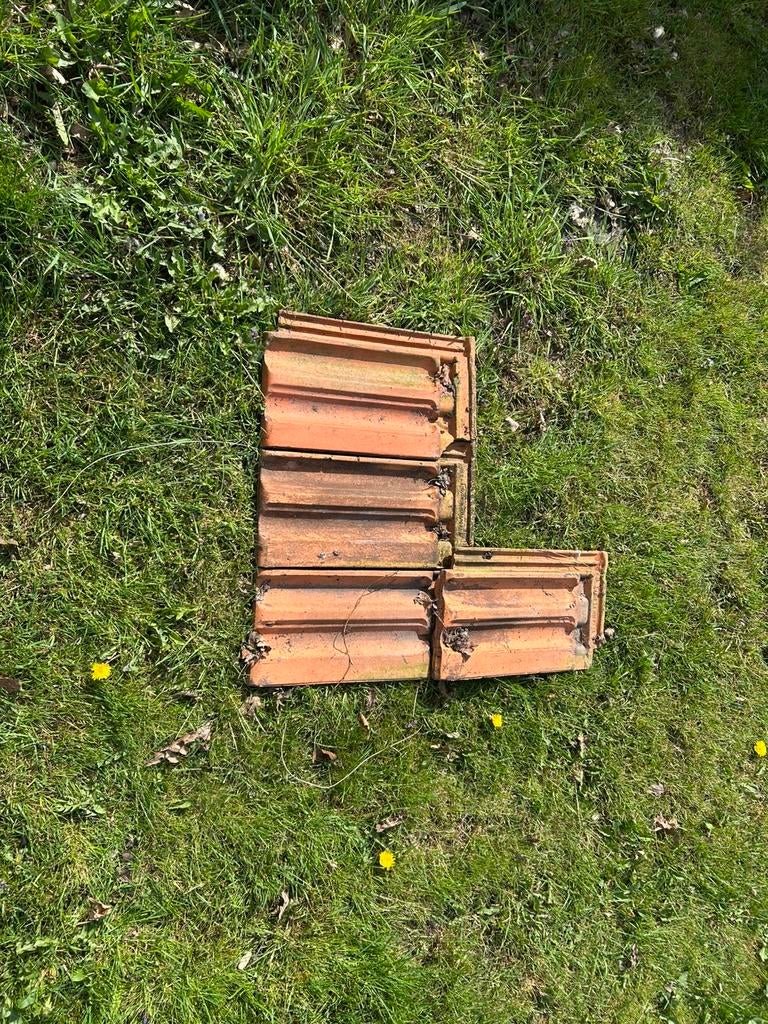 Gratis dakpannen, Steen of Klei, Ophalen of Verzenden, Zo goed als nieuw, 15 m² of meer