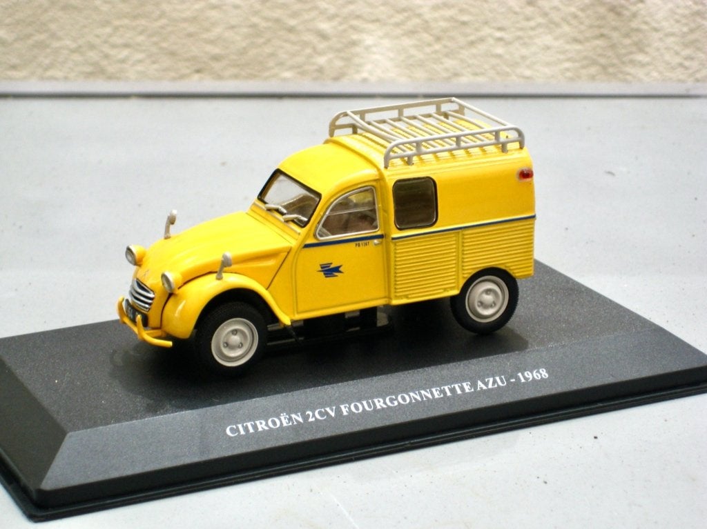Citroen 2CV AZU  La Poste 1968 Altaya Utilitaires C. 1:43, Ophalen of Verzenden, Nieuw, Auto, Overige merken