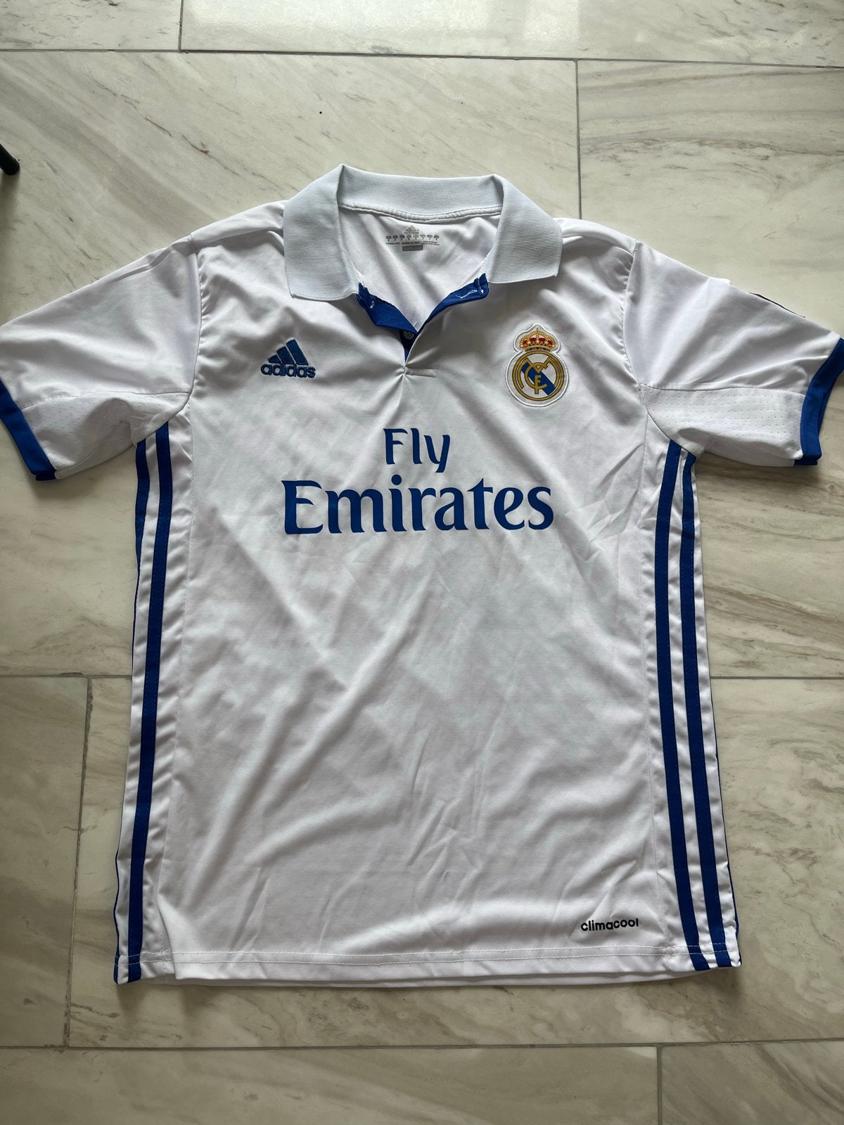 Vintage Real Madrid Ronaldo #7 Thuisshirt, Maat M, Ophalen of Verzenden, Gebruikt, Shirt