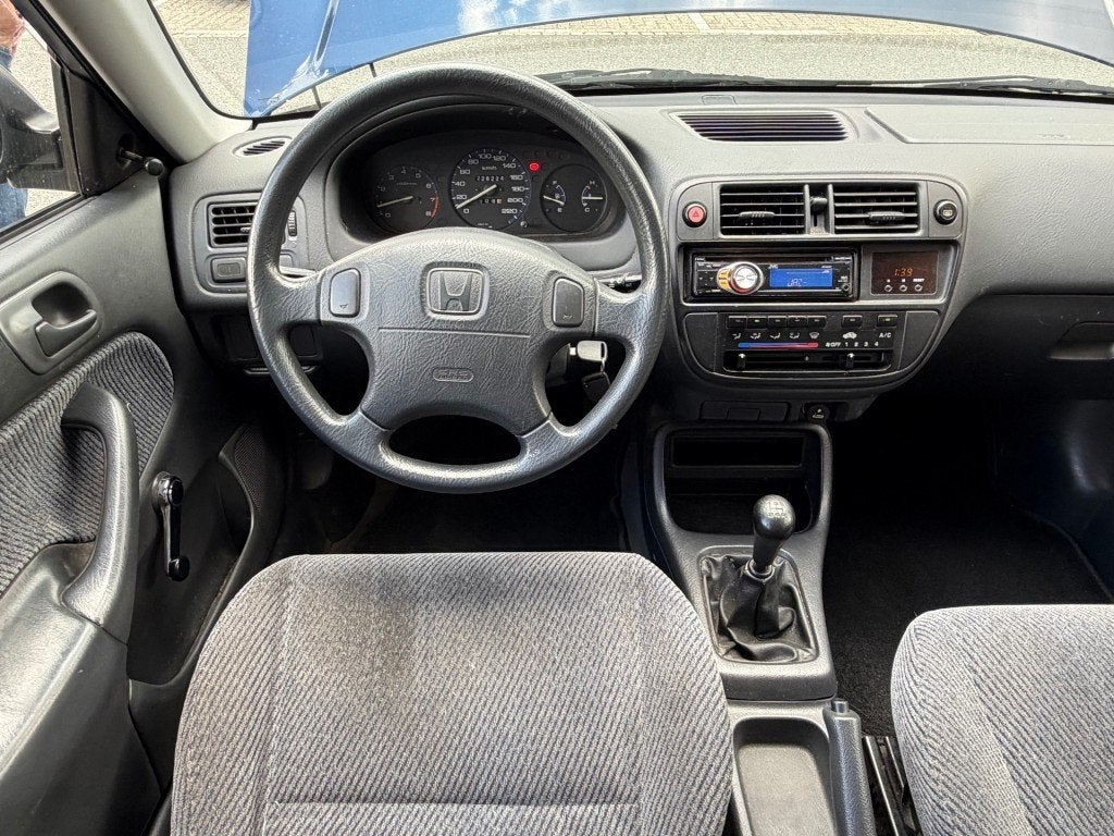 Honda CIVIC 1.4i S SEDAN AIRCO 2de eig UNIEKE AUTO NAP APK 9, Auto's, Honda, Euro 2, 4 cilinders, 1396 cc, Blauw
