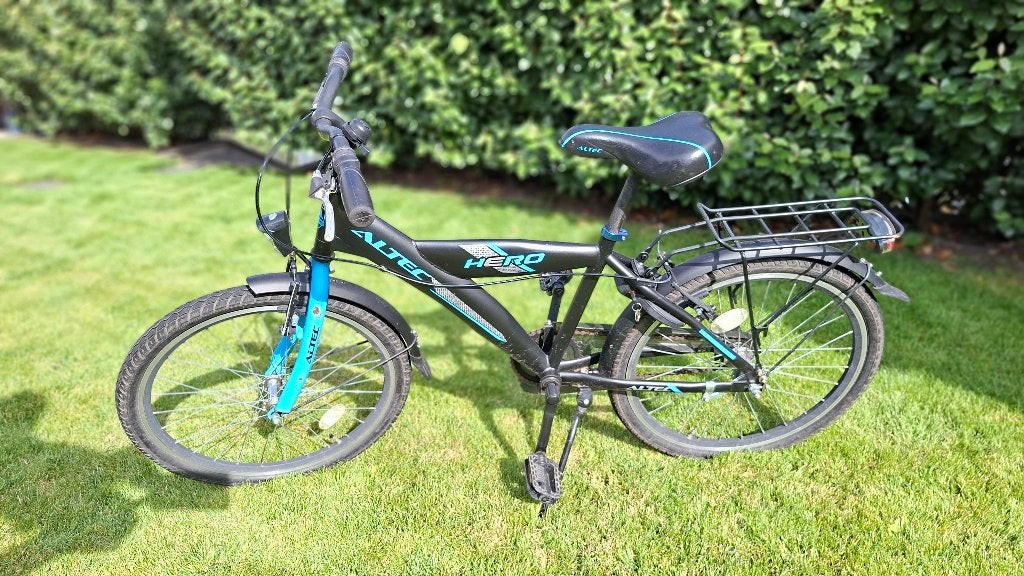 Altec Hero 20 inch fiets – zwart/blauw, Fietsen en Brommers, Ophalen, Terugtraprem, Altec, Gebruikt