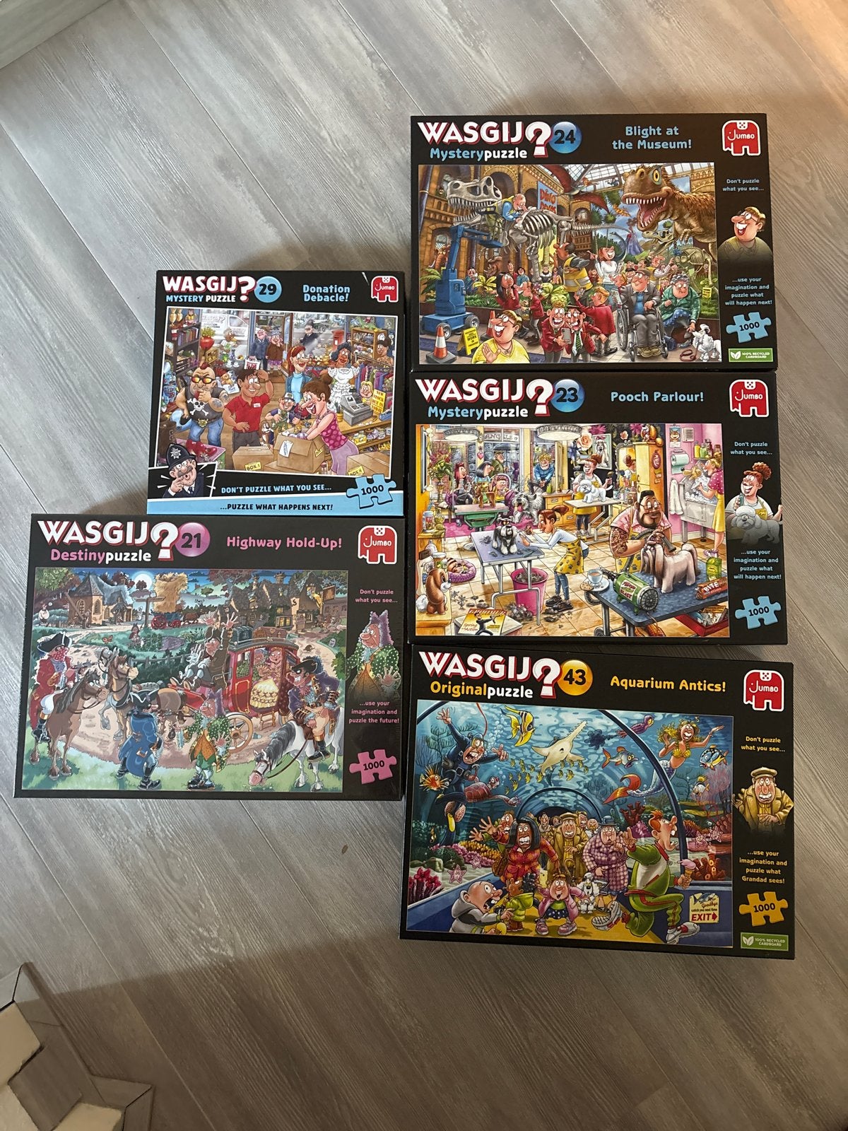 Wasgij Puzzels 1000 stukjes - Nr. 21 nieuw!, Hobby en Vrije tijd, Denksport en Puzzels, Ophalen of Verzenden, 500 t/m 1500 stukjes
